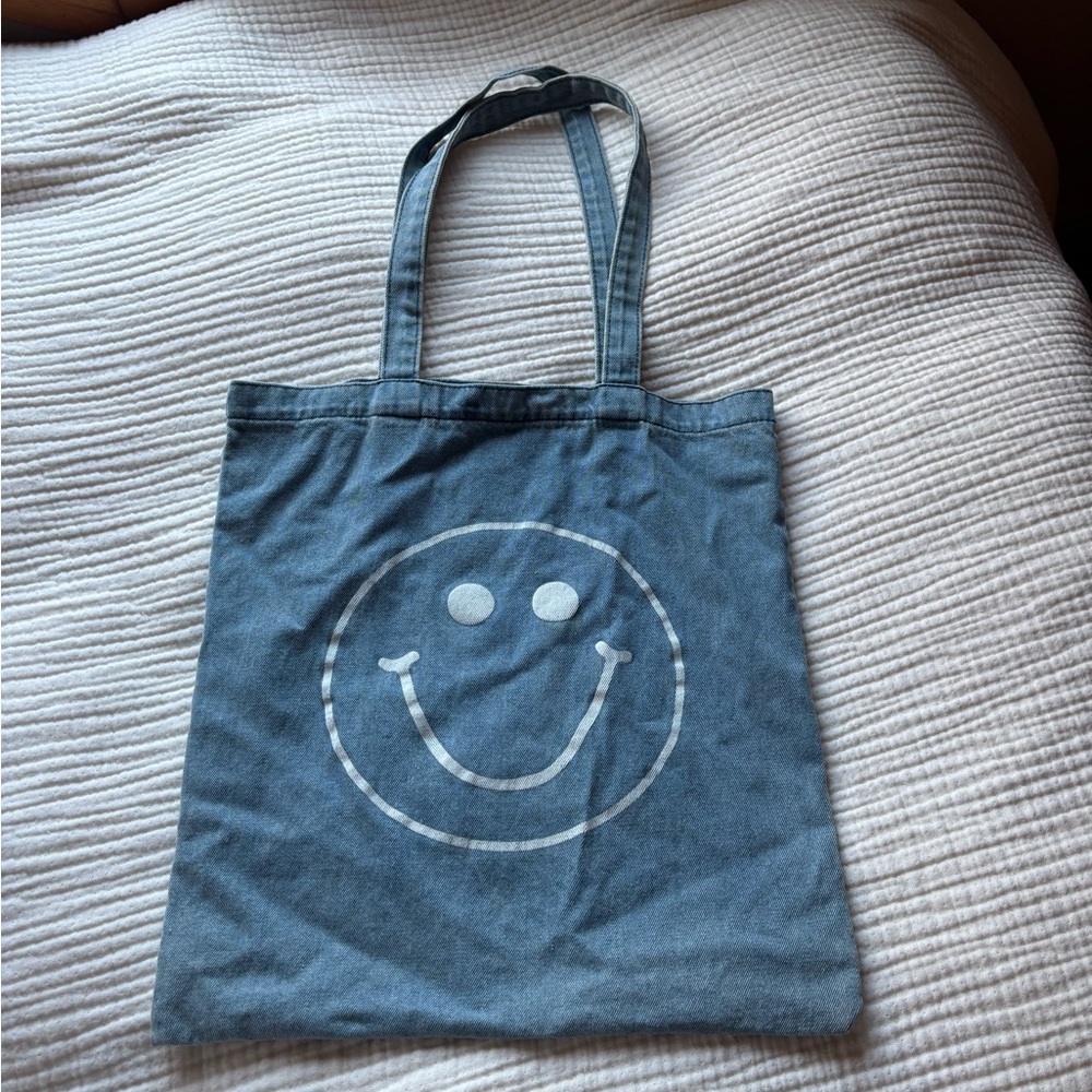 Madewell “The Insider” Denim Cotton Tote Bag - Picture 5 of 7
